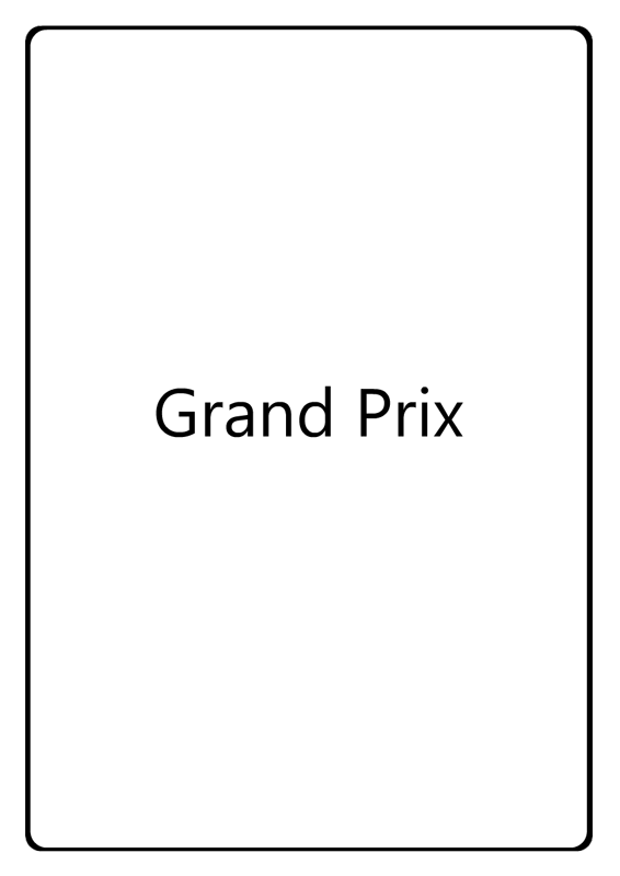 Grand Prix Modulable